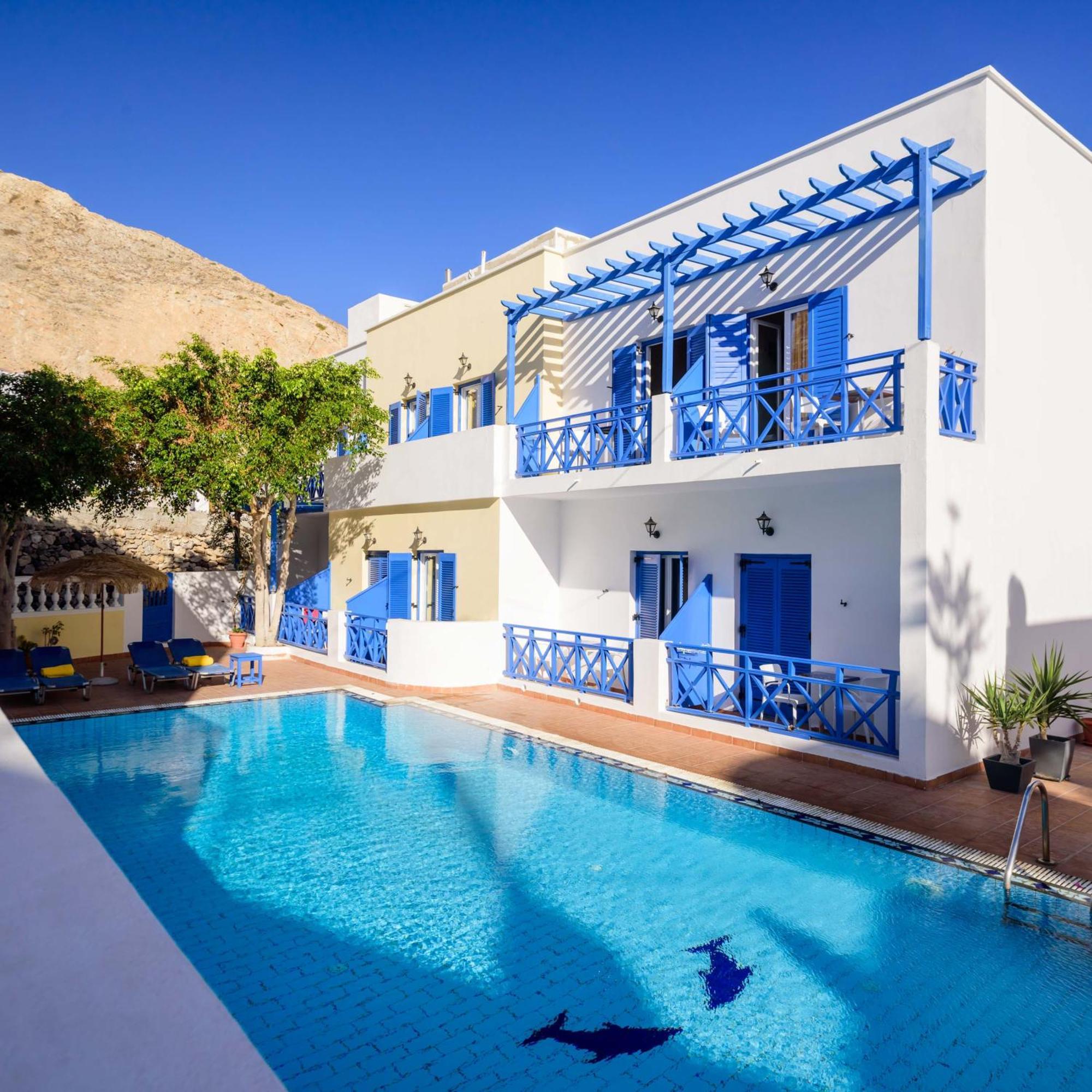 Karidis Hotel Kamári Exteriör bild