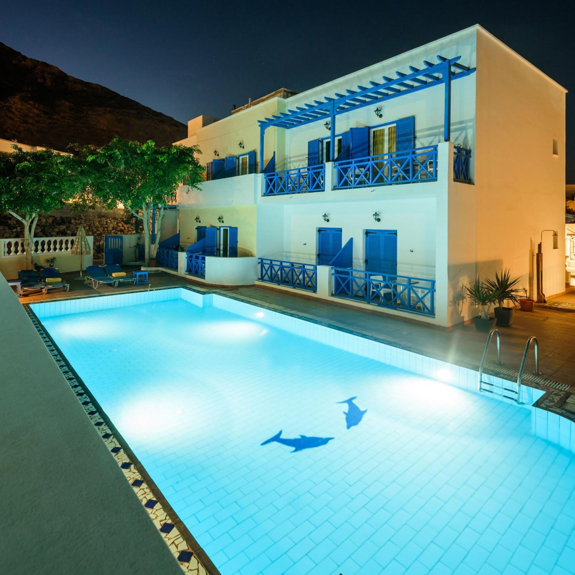 Karidis Hotel Kamári Exteriör bild