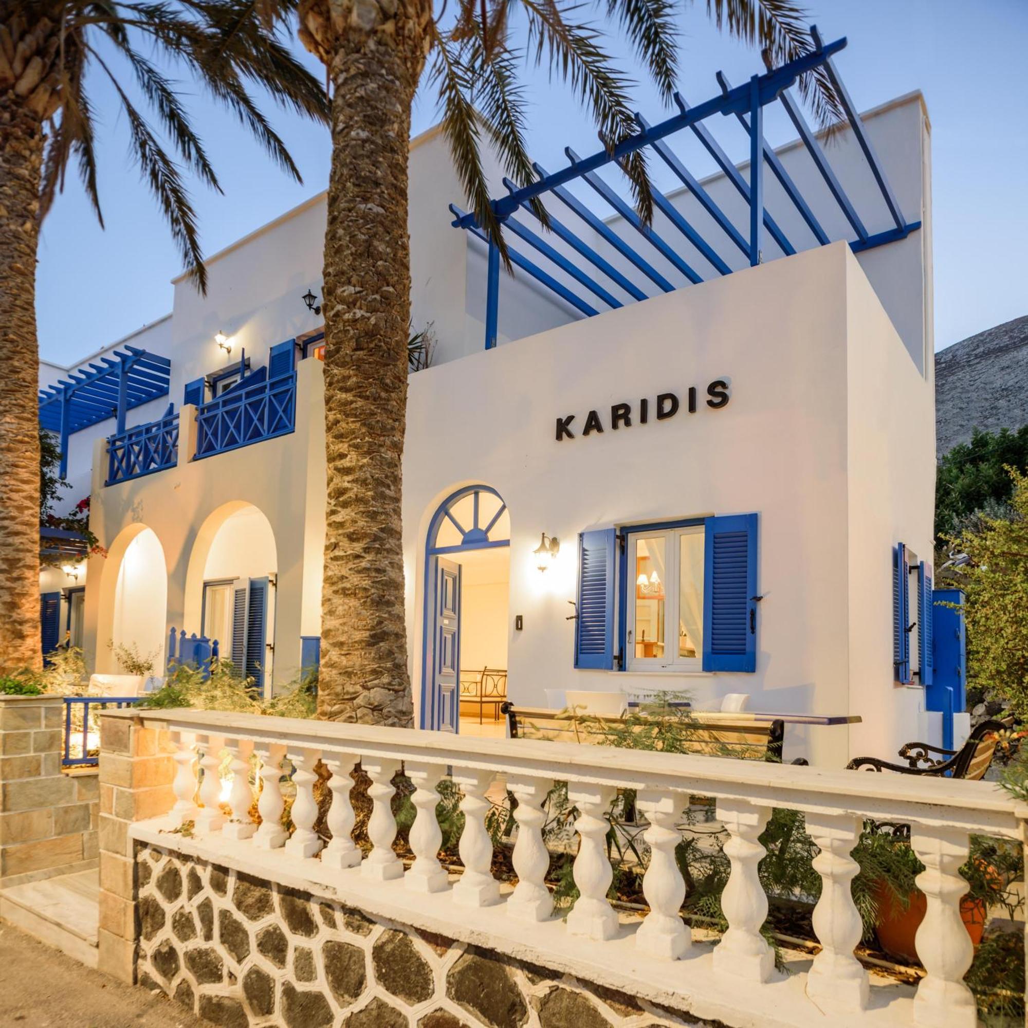 Karidis Hotel Kamári Exteriör bild